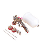 LVLP R500 purškimo pistoletas su 2 keičiamų purkštukų rinkiniais, 1,3 mm R500 oro purškimo pistoletas, skirtas automobilių apdailos dažymui oro dažymo pistoletu