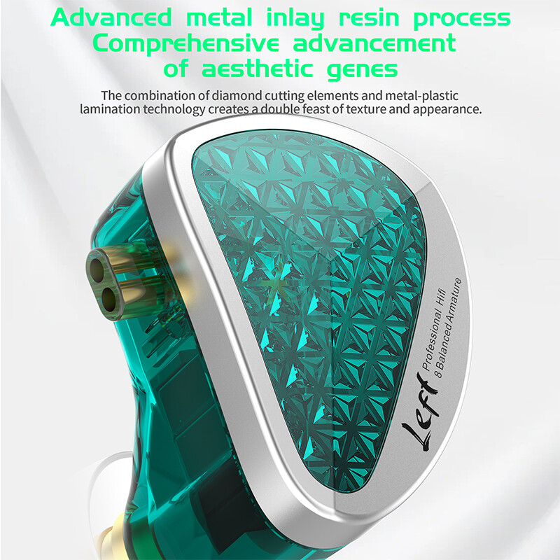 KZ AS16 Pro kõrvasisesed kõrvaklapid 16BA tasakaalustatud armatuur HIFI bassimonitori kõrvaklapid mürasummutavad kõrvaklapid Sport peakomplekt