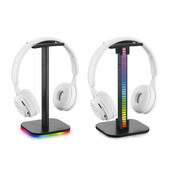 Kõrvaklappide aluse hoidik RGB peakomplekti hoidik konks Mängukõrvaklappide tarvikud Laua kuvari hoidik