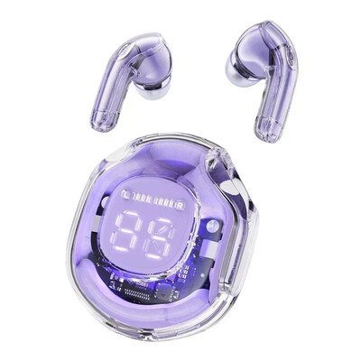 NAUJOS T8 TWS belaidės ausinės Bluetooth 5.3 ausinės sportinės žaidimų ausinės triukšmo mažinimo ausinės žemųjų dažnių jutiklinis valdymas telefonui