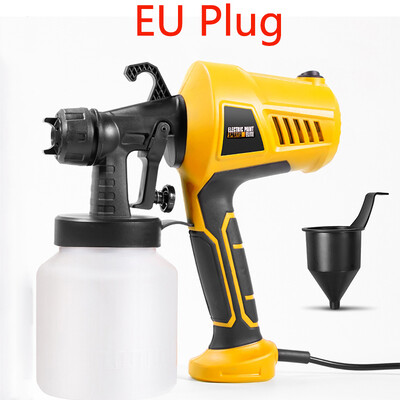 28000 aps./min. purškimo pistoletas 500 W 220 V 110 V didelės galios namų elektrinis dažų purkštuvas, 3 purkštukai, lengvai purškiami ir valomi, puikiai tinka pradedantiesiems