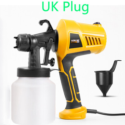 28000 aps./min. purškimo pistoletas 500 W 220 V 110 V didelės galios namų elektrinis dažų purkštuvas, 3 purkštukai, lengvai purškiami ir valomi, puikiai tinka pradedantiesiems