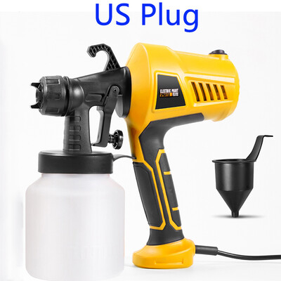 28000 aps./min. purškimo pistoletas 500 W 220 V 110 V didelės galios namų elektrinis dažų purkštuvas, 3 purkštukai, lengvai purškiami ir valomi, puikiai tinka pradedantiesiems