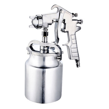 Υψηλής ποιότητας PQ-2 Pneumatic Sprayer Silver Anti-Rust Paint Spray Machine HVLP Spray Paint with 2 MM Nozzle Handle Spray Tool