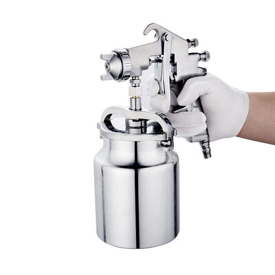 Pulverizator pneumatic de înaltă calitate PQ-2 Pulverizator de vopsea antirugina argintie Mașină de vopsea cu pulverizare HVLP cu instrument de pulverizare cu mâner de duză de 2 MM