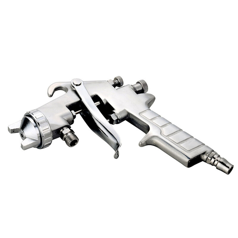 Aukštos kokybės PQ-2 pneumatinis purkštuvas Sidabrinis nuo rūdžių dažų purkštuvas HVLP purškimo dažų mašina su 2 mm purkštuko rankenos purškimo įrankiu