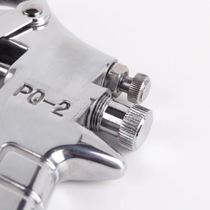 Aukštos kokybės PQ-2 pneumatinis purkštuvas Sidabrinis nuo rūdžių dažų purkštuvas HVLP purškimo dažų mašina su 2 mm purkštuko rankenos purškimo įrankiu