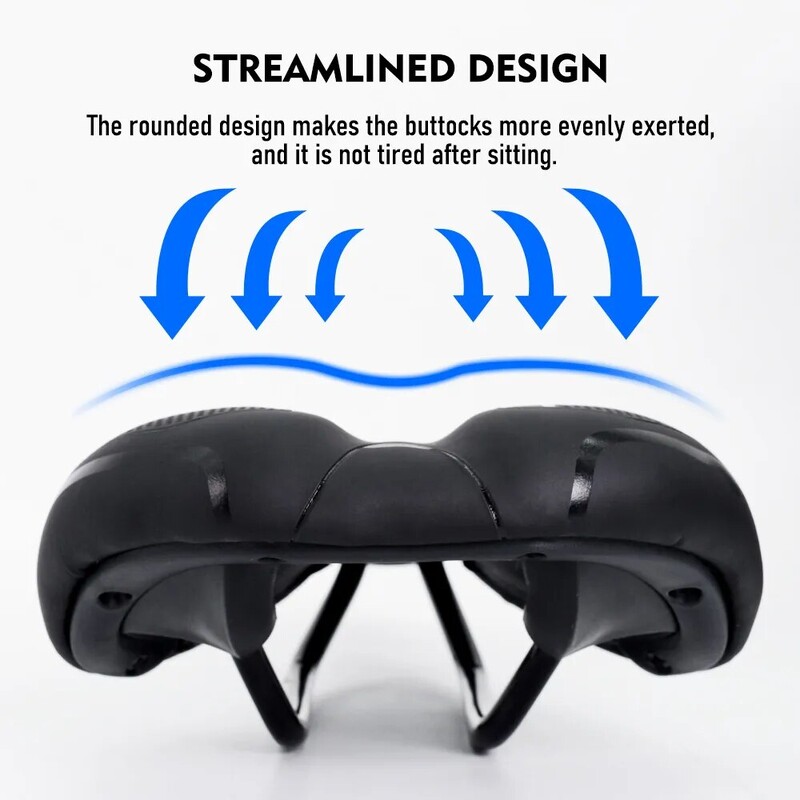 ThinkRider dviračio balnelis MTB kalnų plento dviračio sėdynės tuščiaviduris Patogus dviračio pagalvėlės treniruoklio balnas vyrams ir moterims