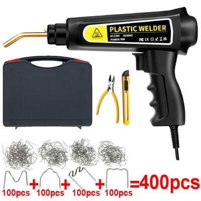 70W plastični pištolj za zavarivanje, toplinski pištolj, vruća spajalica, stroj za zavarivanje, lemilo, PVC stroj za popravak za automobilske branike, alati za popravak