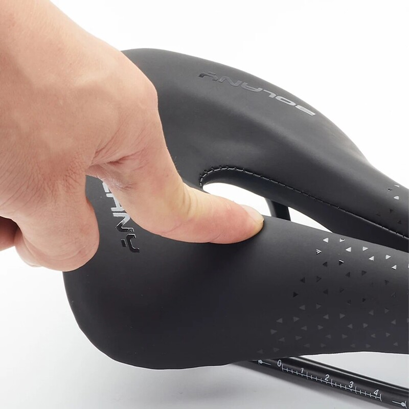 BOLANY jalgrattasadul PU-nahast ülikerge hingav mugav sadul MTB jalgrattaiste jalgrattatarvikute jaoks