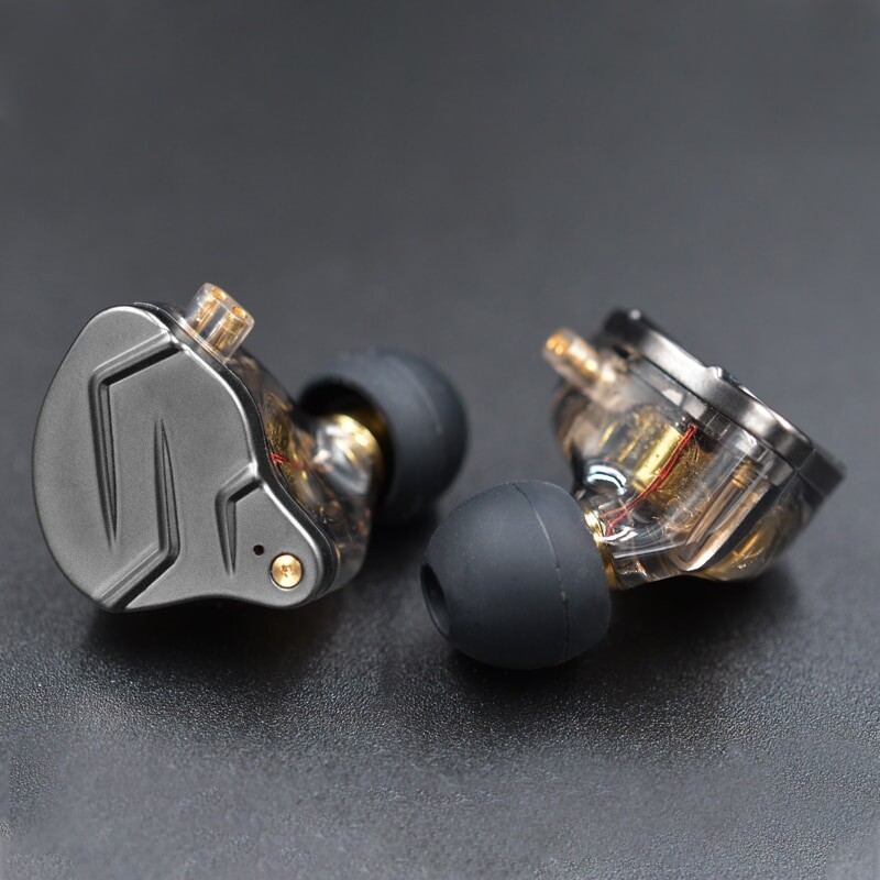 KZ ZSN PRO 1BA 1DD hübriidajam kõrvaklapid HIFI Metal Bass Earbud Sport Muusika peakomplekt Vahetatav