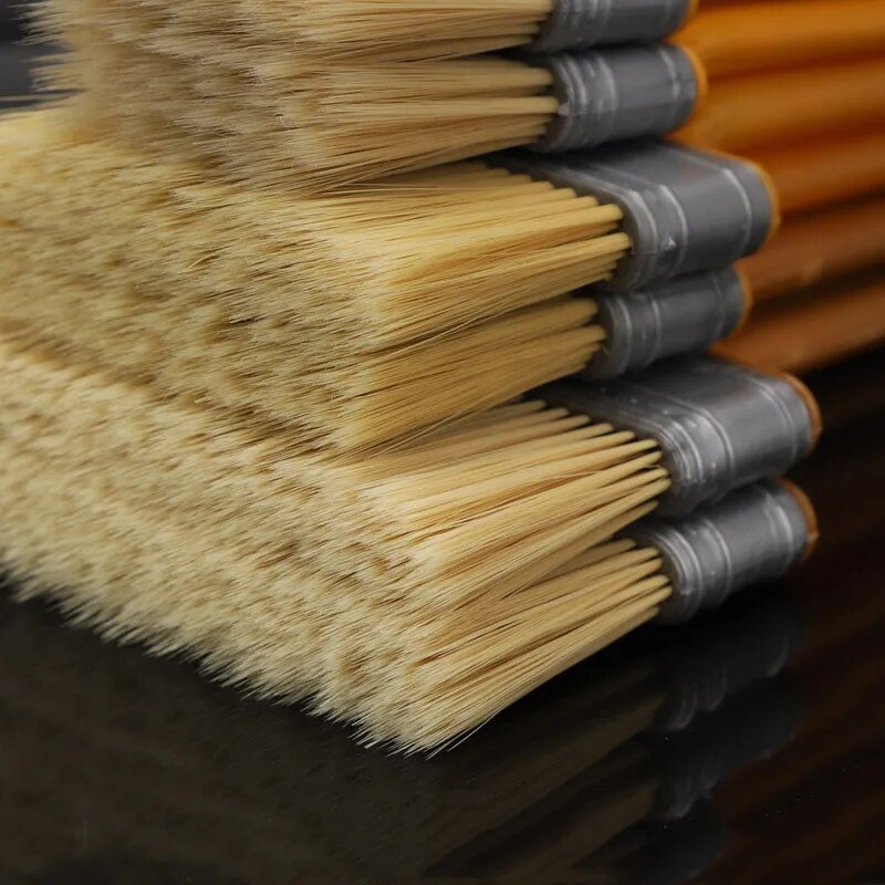 5 vnt. daugiafunkciniai plastikinės rankenos dažymo šepečiai, skirti sienų ir baldų dažymui įrankių rinkinys, dažymo šepečiai Artist dažų šepečiai