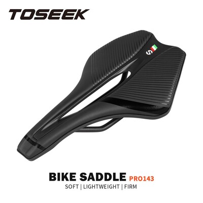 TOSEEK Mtb Sedlo za bicikl Sjedalo za bicikl 7 mm Okrugla tračnica EVA Materijal Brdski bicikl Proizvodi za bicikle Dodaci za MTB utrke