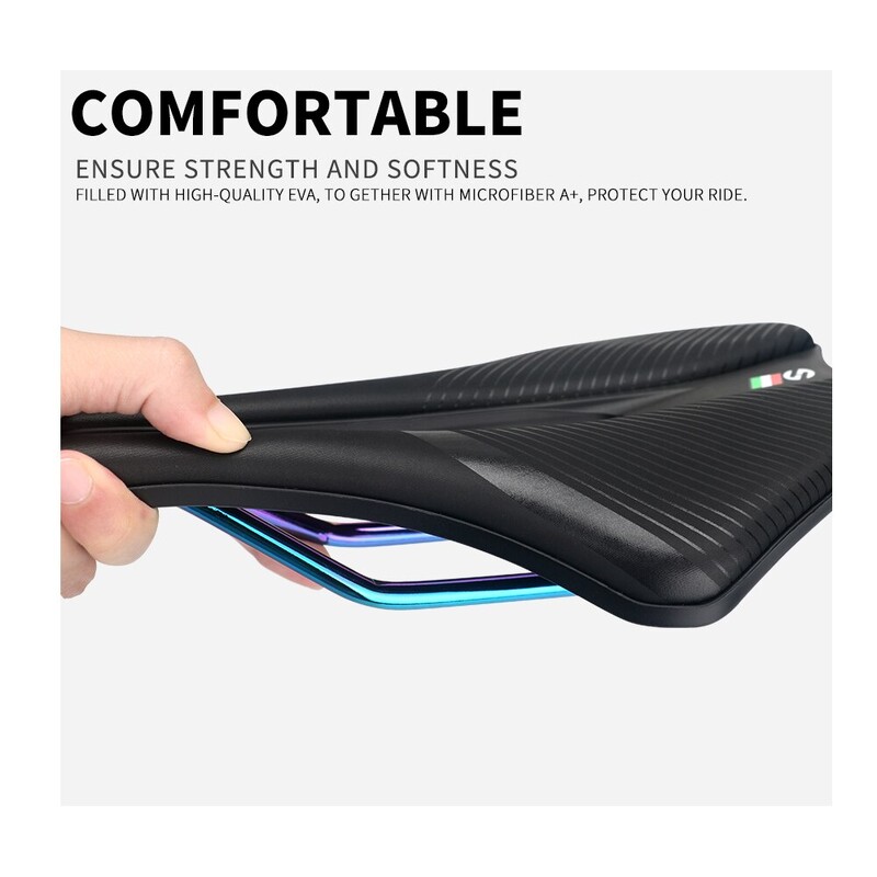 TOSEEK Mtb Jalgratta sadul Rattaiste 7mm Ringsiiniga EVA materjal Maastikujalgratta tooted MTB võidusõidu tarvikud