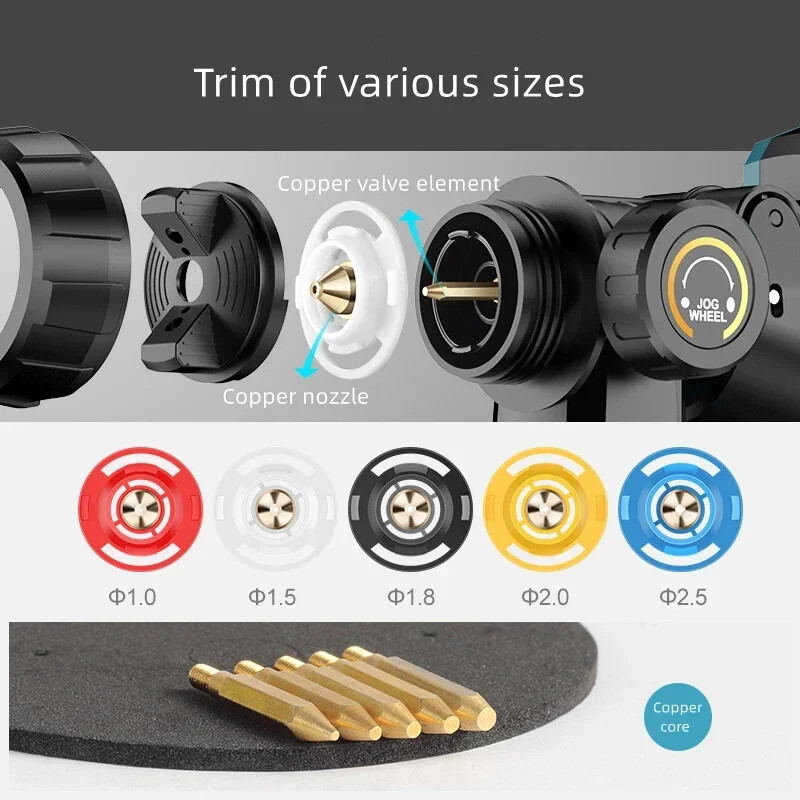 Atnaujinkite 48 V 1000 ml belaidį elektrinį purškimo pistoletą dažų purkštuvą automobilių baldams plieno dangos aerografas 5 antgalis Makita akumuliatoriui