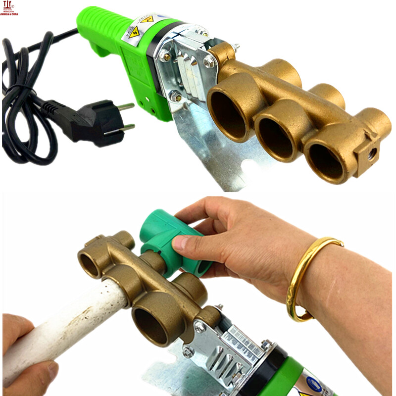 Kućanski prijenosni 220V PPR aparat za zavarivanje Zavarivač vodovodnih cijevi Uređaj za grijanje PVC PE cijevi Termičko zavarivanje Fuzija DN 20-32 mm Za upotrebu