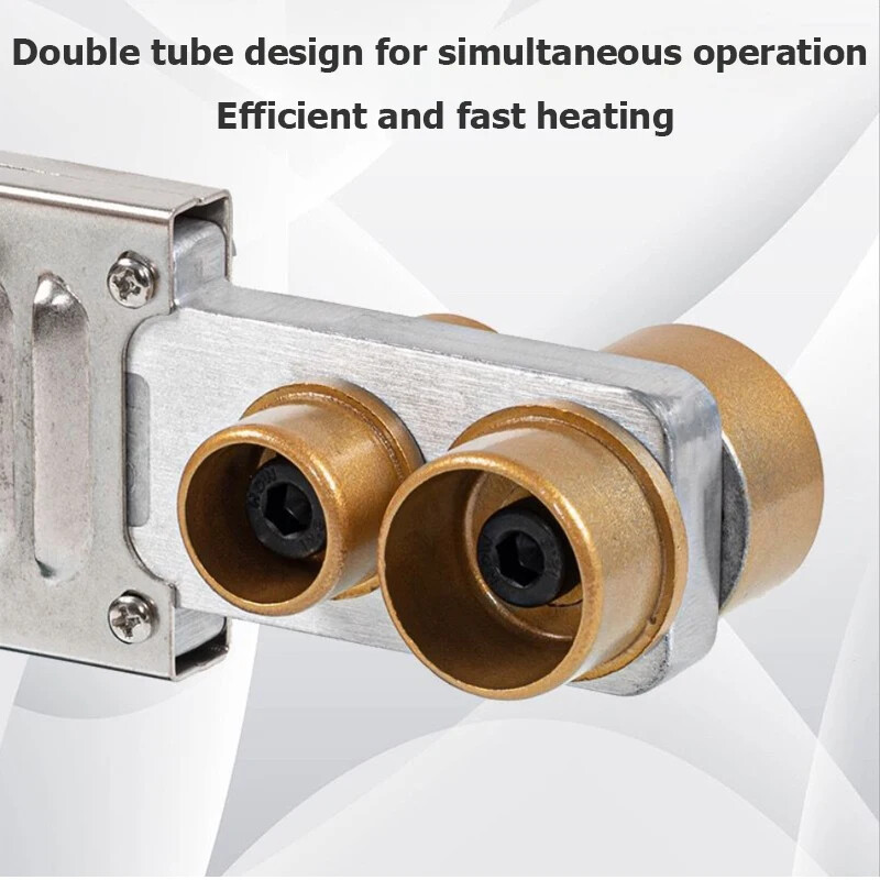 Akumulatorski aparat za zavarivanje plastike PE/PPR/PB/PPC topilac cijevi Stroj za zavarivanje cijevi Max 320° grijanje cijevi za Dewalt 20V 18V bateriju