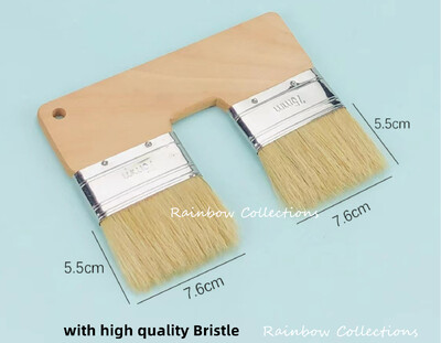 Daugiafunkciniai medinės rankenos šerių teptukai, skirti sienų/baldų dažymo šepečiams rinkinys „Artist Paint Tepteliai“ statybinis įrankis