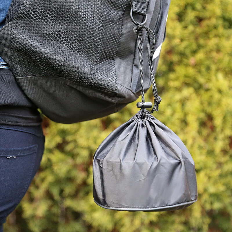 Matkaköögitarvete komplekt Backpackeri toiduvalmistamiskomplekt: kaasaskantav, vastupidav välikööginõu koos lauanõude ja käepärase hoiukotiga