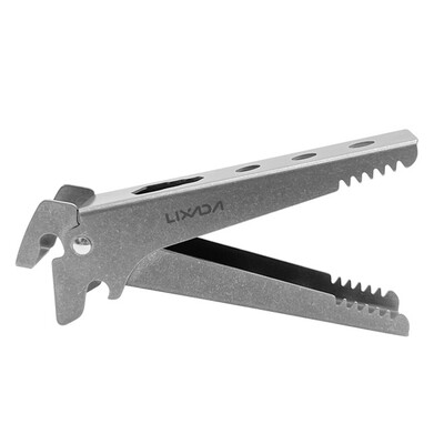 Titano plokštės griebtuvas Puodo griebtuvas Apsaugos nuo nuplikimo lauko segtukas Lengvas ir patvarus įvairių formų dubenims ir lėkštėms