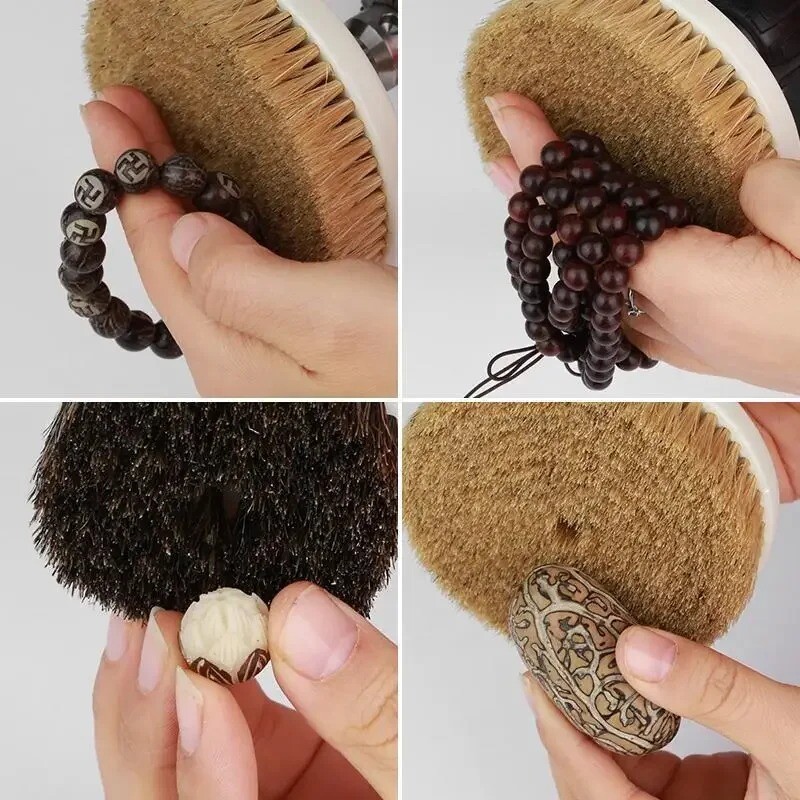 60 mm gręžimo galios diskinis šepetys šereliai vilna odai plastikiniai mediniai baldai automobilių salonų valymo poliravimo šveitiklis su stulpeliu