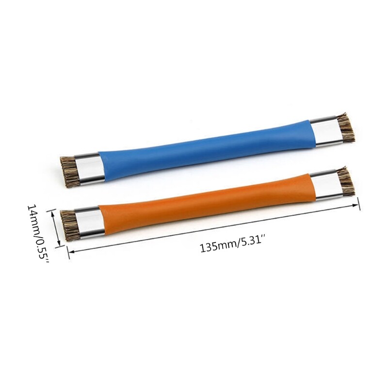 Topeltpeaharja ESD ohutu harja antistaatilise harja parandamise elektroonikatööriist BGA trükkplaatide remondipuhastushari parimad