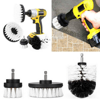 Σετ εξαρτημάτων βούρτσας 2/3,5/4/5\'\' Power Scrubber Drill Brush Polisher Bthroom Cleaning Kit with Extender Kitchen Cleaning Tools