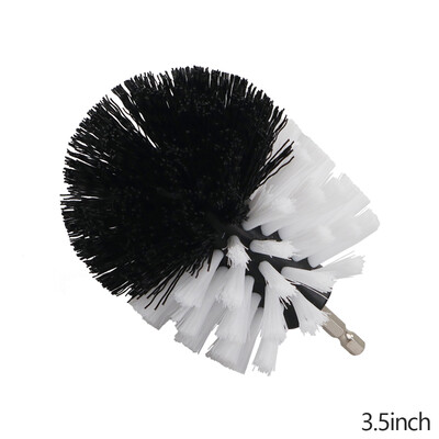 2/3,5/4/5 colių šepečių priedų rinkinys Elektrinis šveitimo gręžtuvas šepetys poliruoklis vonios kambario valymo rinkinys su plėstuvu virtuvės valymo įrankiais