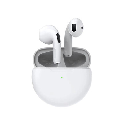Air Pro 6 TWS juhtmevabad kõrvaklapid mikrofoniga Bluetooth kõrvaklapid Sport Earbuds Pro6 J6 peakomplekt Apple iPhone Xiaomi Huawei jaoks