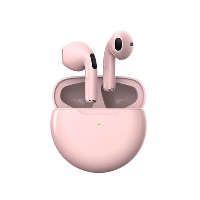 Air Pro 6 TWS juhtmevabad kõrvaklapid mikrofoniga Bluetooth kõrvaklapid Sport Earbuds Pro6 J6 peakomplekt Apple iPhone Xiaomi Huawei jaoks