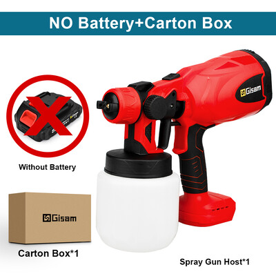 800 ml belaidis elektrinis purškimo pistoletas buitinis dezinfekcinis sterilizavimas didelės galios elektrinis dažų purkštuvas Makita 18V akumuliatoriui