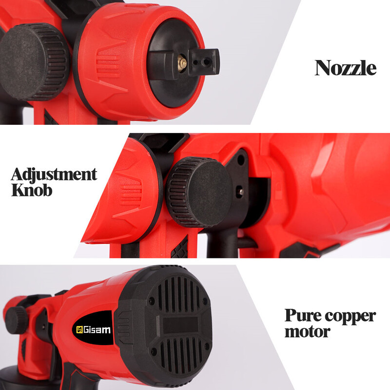 800 ml belaidis elektrinis purškimo pistoletas buitinis dezinfekcinis sterilizavimas didelės galios elektrinis dažų purkštuvas Makita 18V akumuliatoriui