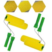 Dekoratyviniai dažų volelio raštas Reljefinės tekstūros dažymo įrankiai Sienų lubos Dekoravimo kempinėlės Voleliai Meno rinkiniai Buitinis teptukas