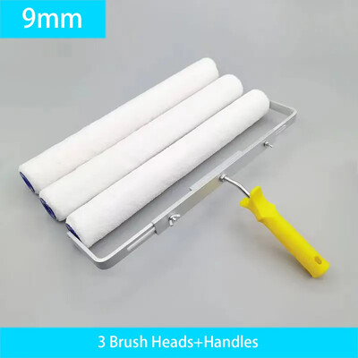 18 colių dažų ritininis šepetys, mikropluošto 18 mm ilgio pliušinis dažymo rankenos įrankis, skirtas sienų dekoratyvinės tapybos rankenos įrankio palaikymui