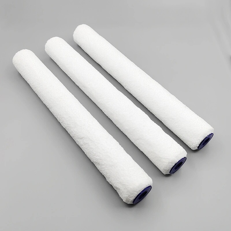 18 colių dažų ritininis šepetys, mikropluošto 18 mm ilgio pliušinis dažymo rankenos įrankis, skirtas sienų dekoratyvinės tapybos rankenos įrankio palaikymui