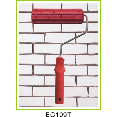 Εργαλεία ζωγραφικής με μοτίβο ρολού διακοσμητικής υφής για οικιακή βούρτσα EG321T από καουτσούκ τοίχου Airless Machine Pintura