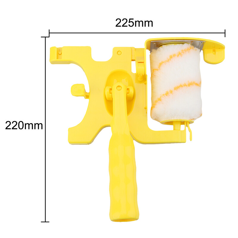 „Pasidaryk pats“ dažų teptuko volelis teptukas sienų dažymo įrankis sienoms dekoratyvinės rankenos įrankiai švaraus pjovimo dažų kraštų volelis namų sienų luboms