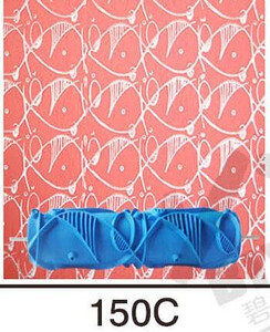 Raštai Sienų dekoravimo dažai 7 colių guminis ritininis teptuko galvutė be tapetų Namų kambario dažymo mašina tapybos įrankiai siena