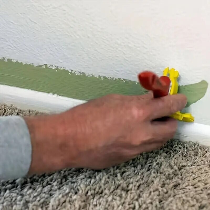 Dažymas Sienų šepečiu Kampas Vidinis Paslėptas Kraštų Apipjaustymas Spalvų Atskyrimas Dažų teptuko briaunos įrankių rankinio volelio rinkinys