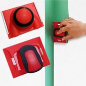 Dažų kraštų kirpimo mašinėlė Plastikinė apdaila Paint Edger Profesionalus sienų kampinis padas dažytojas lubų dažymas rankiniu šepečiu su rankenos šepečiais