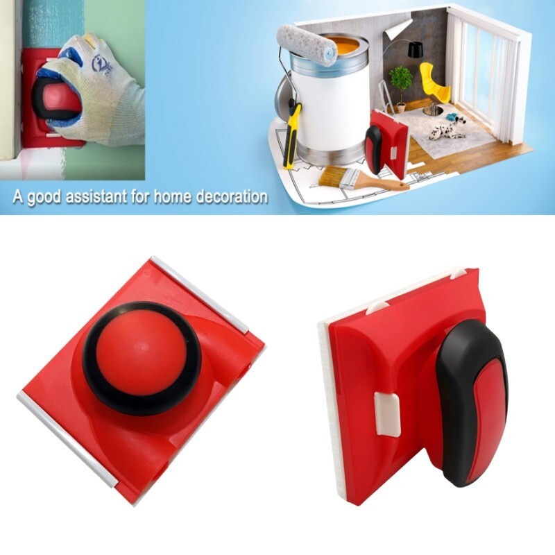 Dažų kraštų kirpimo mašinėlė Plastikinė apdaila Paint Edger Profesionalus sienų kampinis padas dažytojas lubų dažymas rankiniu šepečiu su rankenos šepečiais