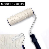 Dekoratyvinis dažų voleliu raštuotas dažymo įrankis sienoms gumos apsaugai antspaudas poliuretano tekstūros dažai keramikos ratas 2203