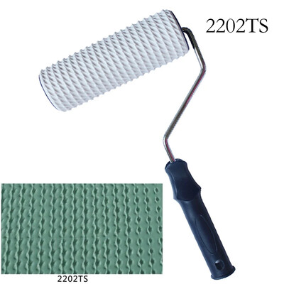 Dekoratyvinis dažų voleliu raštuotas dažymo įrankis sienoms gumos apsaugai antspaudas poliuretano tekstūros dažai keramikos ratas 2203