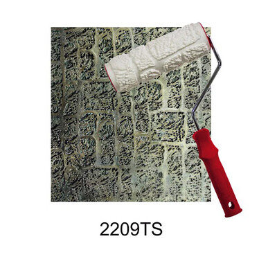 Dekoratyvinis dažų voleliu raštuotas dažymo įrankis sienoms gumos apsaugai antspaudas poliuretano tekstūros dažai keramikos ratas 2203