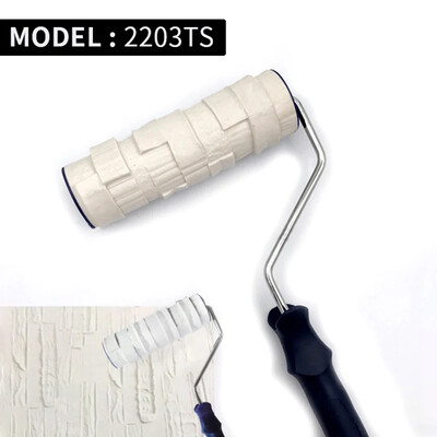 Dekoratyvinis dažų voleliu raštuotas dažymo įrankis sienoms gumos apsaugai antspaudas poliuretano tekstūros dažai keramikos ratas 2203