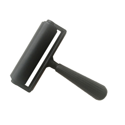 10 cm Guminis volelis Brayer Guminis aplikatoriaus teptuko volelis rankdarbiams rašalo spauda Blokas štampavimas spausdinimas klijų užtepimas