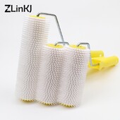 1 vnt spygliuotas volelis, latekso grindų savaime sumaišytas volelis, išlyginamasis lygintuvas su spygliuotu voleliu dažų teptuko volelis