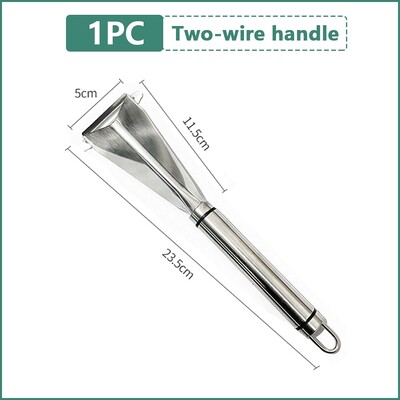 Nerūdijančio plieno vaisių drožimo peilis trikampis daržovių vaisių pjaustyklė Stumiamas obliavimo peilis morkų skustuvas Neslystantis drožimo peiliukas