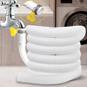 300cm Pvc odvodno crijevo za perilicu rublja, plastična cijev za klimu, nastavak za slavinu, poluautomatska crijeva za vodovod