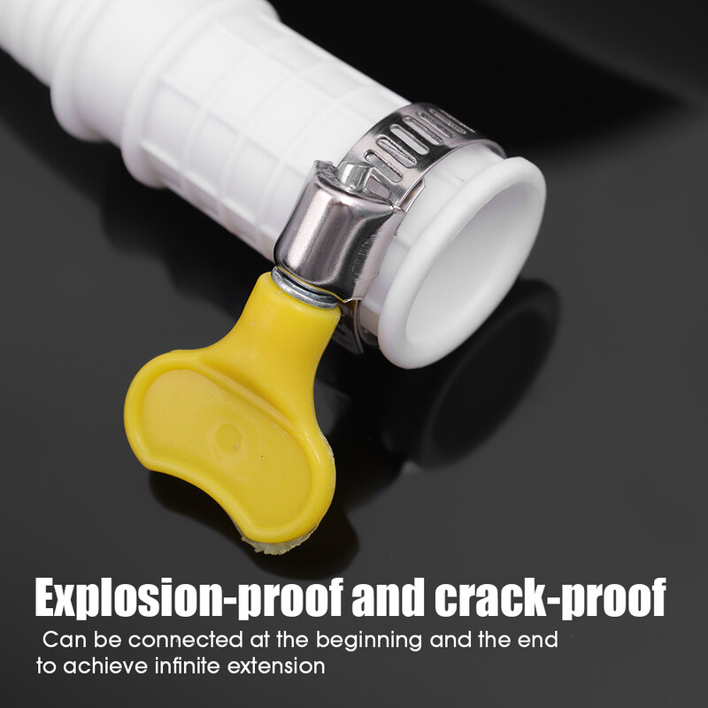 300cm Pvc odvodno crijevo za perilicu rublja, plastična cijev za klimu, nastavak za slavinu, poluautomatska crijeva za vodovod